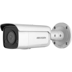6 MP AcuSense Strobe Light and Audible Warning Fixed Bullet Network Camera