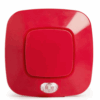 Addressable wall mount audible/visual-audible alarm indicator