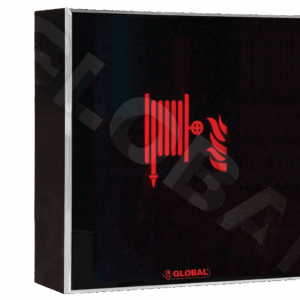 70X70X23 1'' 30 MT BLACK DESIGN FIRE CABINET