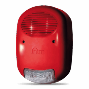 Self-powered sounder/flasher for outdoor installation