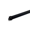 Low section mechanic safety edge for counterweight doors and barriers