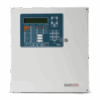 Control panel with 2 loops expandable to 8, equipped with keypad and display