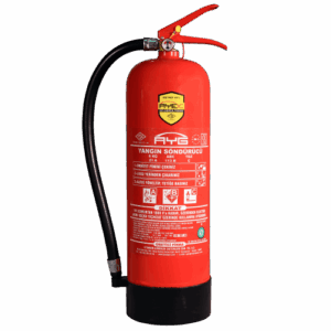 FIRE EXTINGUISHER; 6 KG, 40% MAP, DCP, RAL3000 PAINTED