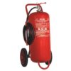 FIRE EXTINGUISHER; TROLLEY, 50 KG, 40% MAP, DCP, RAL3000 PAINTED