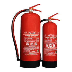 FIRE EXTINGUISHER; 12 LT, FOAM, RAL3000 PAINTED