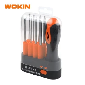 طاقم مفك متغير صغير 9 قطع WOKIN