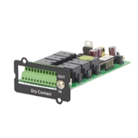 Dry contact card